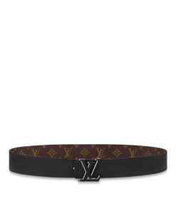 Uomo Louis Vuitton Cinture | Cintura Lv Optic 40 Mm Reversibile