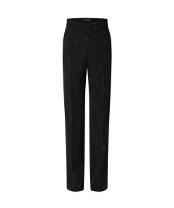 Uomo Louis Vuitton Pantaloni | Pantaloni In Stile Smoking In Lana