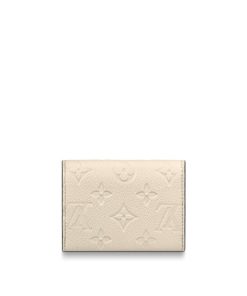 Donna Louis Vuitton Portafogli Compatti | Portamonete Rosalie Crema