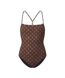 Donna Louis Vuitton Costumi | Costume Intero Con Motivo Monogram