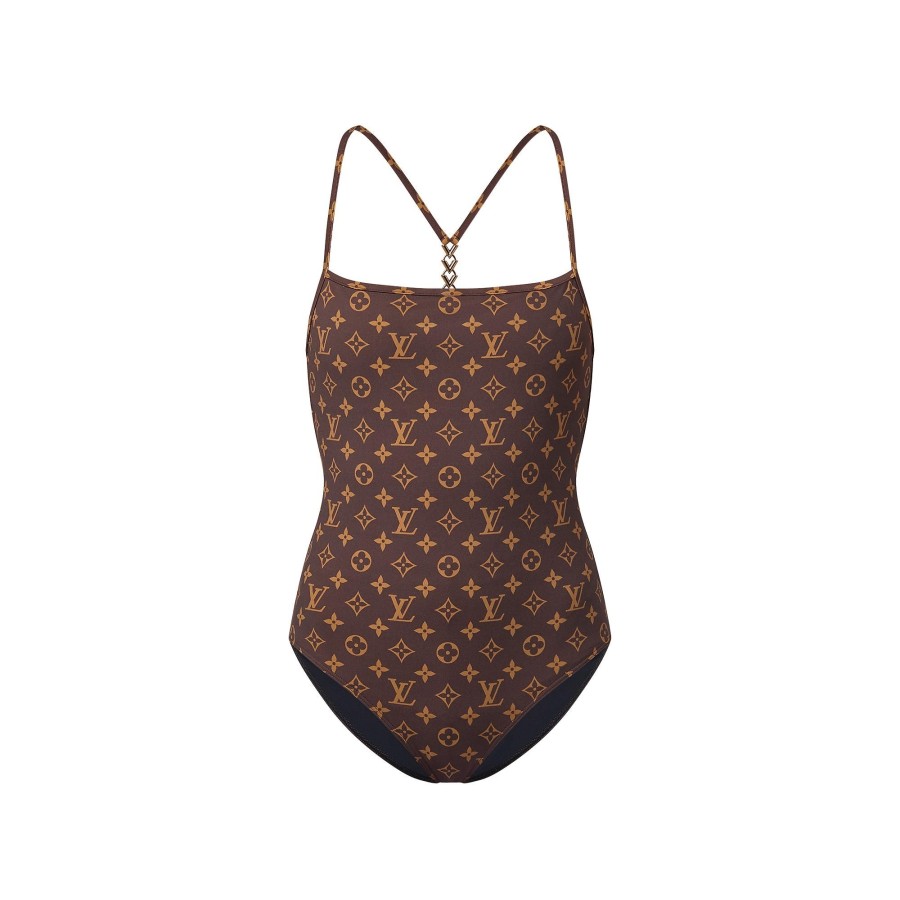 Donna Louis Vuitton Costumi | Costume Intero Con Motivo Monogram