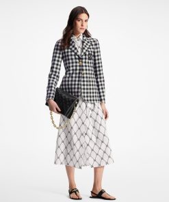 Donna Louis Vuitton Cappotti E Giacche | Blazer Bon Ton A Quadretti Vichy