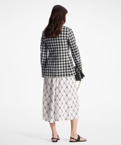 Donna Louis Vuitton Cappotti E Giacche | Blazer Bon Ton A Quadretti Vichy