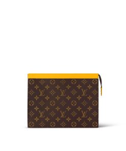 Donna Louis Vuitton Accessori Da Viaggio | Pochette Voyage Mm Giallo