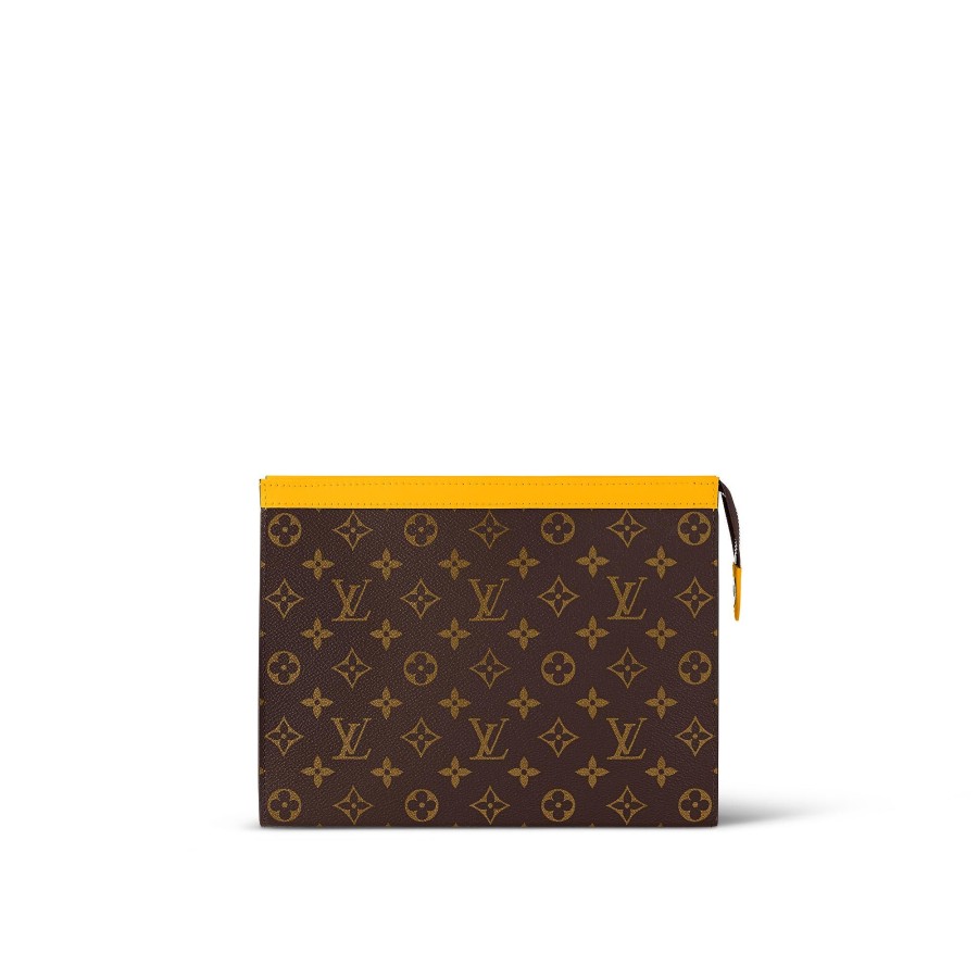 Donna Louis Vuitton Accessori Da Viaggio | Pochette Voyage Mm Giallo