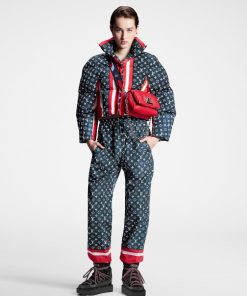 Donna Louis Vuitton Pantaloni | Pantaloni Da Jogging Con Motivo Monogram Tricolore