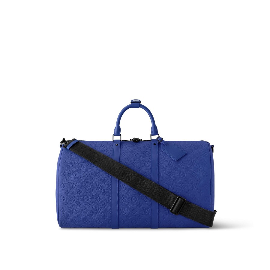 Uomo Louis Vuitton Selezione Di Borse In Pelle | Keepall Bandouliere 50