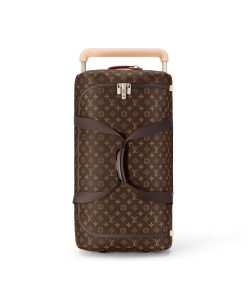 Uomo Louis Vuitton Valigie Con Rotelle | Borsone Horizon Soft Duffle 65