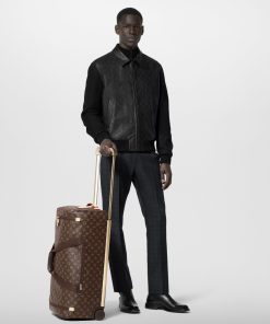 Uomo Louis Vuitton Valigie Con Rotelle | Borsone Horizon Soft Duffle 65