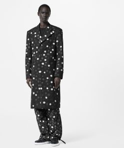 Uomo Louis Vuitton Capispalla E Cappotti | Lv X Yk Cappotto Con Stampa Painted Dots