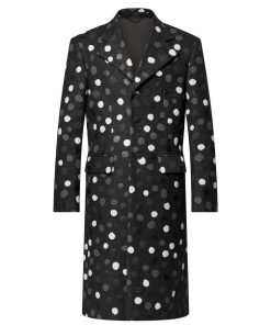 Uomo Louis Vuitton Capispalla E Cappotti | Lv X Yk Cappotto Con Stampa Painted Dots