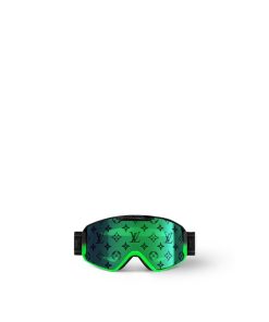 Donna Louis Vuitton Occhiali Da Sole | Maschera Da Sci Lv Vert Fluo