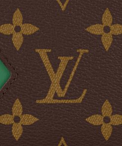 Uomo Louis Vuitton Portacarte E Custodie Per Passaporto | Portamonete E Porta Carte Di Credito Verde