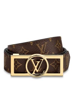 Donna Louis Vuitton Cinture | Cintura Dauphine 25 Mm Reversibile