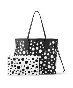 Donna Louis Vuitton Totes | Lv X Yk Neverfull Mm Noir/Blanc