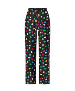 Donna Louis Vuitton Pantaloni | Lv X Yk Pantaloni Morbidi Con Motivo Painted Dots