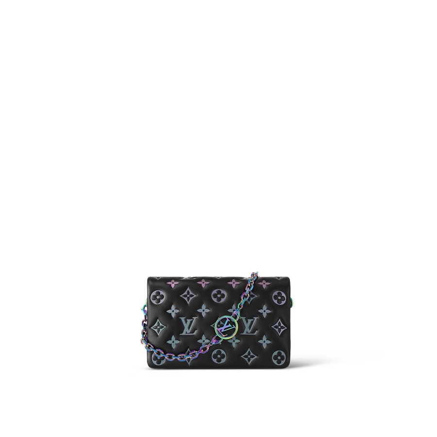 Donna Louis Vuitton Borse Con Catenella E Clutches | Pochette Coussin