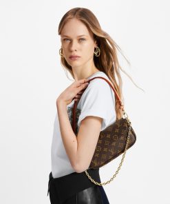 Donna Louis Vuitton Icone Monogram | Portafoglio Con Catenella Ivy