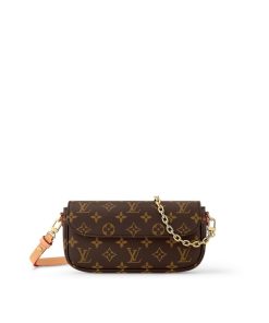 Donna Louis Vuitton Icone Monogram | Portafoglio Con Catenella Ivy