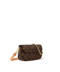 Donna Louis Vuitton Icone Monogram | Portafoglio Con Catenella Ivy