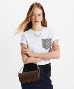 Donna Louis Vuitton Icone Monogram | Portafoglio Con Catenella Ivy