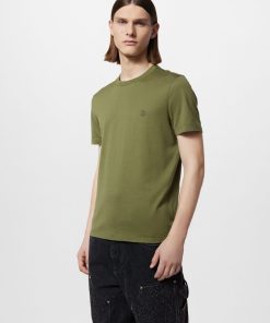 Uomo Louis Vuitton T-Shirt E Polo | T-Shirt Classica In Cotone Bronze