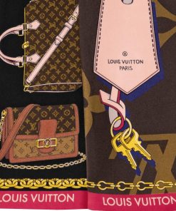 Donna Louis Vuitton Foulard In Seta E Bandeaux | Bandeau Tribute To