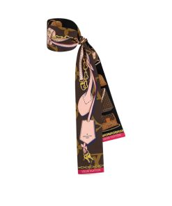 Donna Louis Vuitton Foulard In Seta E Bandeaux | Bandeau Tribute To