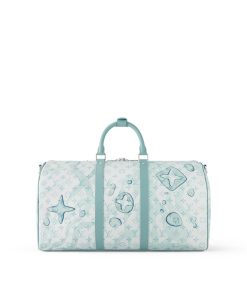 Uomo Louis Vuitton Icone Monogram | Keepall Bandouliere 50