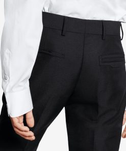 Uomo Louis Vuitton Pantaloni | Pantaloni A Sigaretta Noir