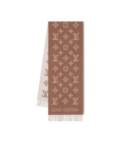 Uomo Louis Vuitton Sciarpe | Sciarpa Mng Shadow Noisette