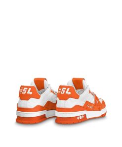 Uomo Louis Vuitton Sneakers | Sneaker Lv Trainer Arancione