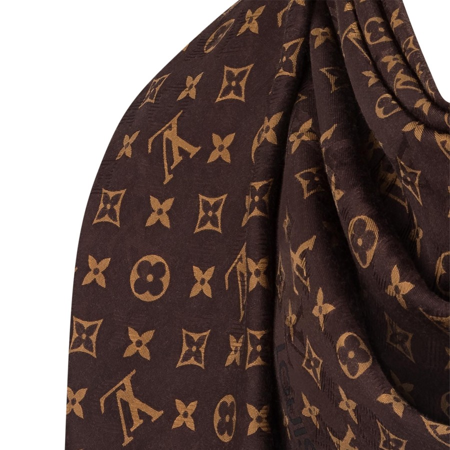 Donna Louis Vuitton Scialli E Stole | Scialle Monogram Trunk