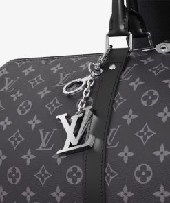 Uomo Louis Vuitton Portachiavi E Charms Per Borse | Portachiavi Initials Lv