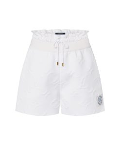 Donna Louis Vuitton Gonne E Shorts | Mini Shorts Trompe-L'Oeil Con Motivo Monogram 3D