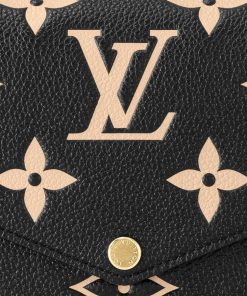 Donna Louis Vuitton Mini Bags | Pochette Felicie Nero/Beige