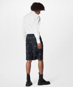 Uomo Louis Vuitton Pantaloni | Shorts Con Coulisse