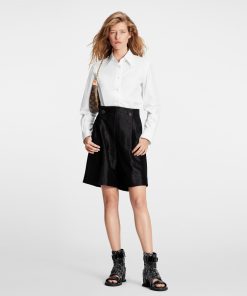 Donna Louis Vuitton Gonne E Shorts | Pantaloni Con Pince E Paillettes