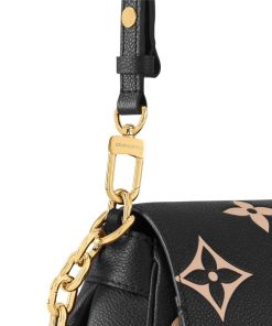 Donna Louis Vuitton Selezione Di Borse In Pelle | Borsa Favorite Nero/Beige