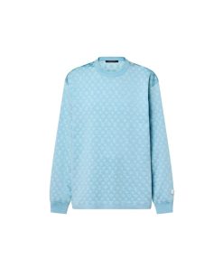 Donna Louis Vuitton Maglieria | Maglione Con Motivo Monogram In Jacquard