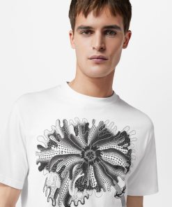 Uomo Louis Vuitton T-Shirt E Polo | Lv X Yk T-Shirt Regular Psychedelic Flower