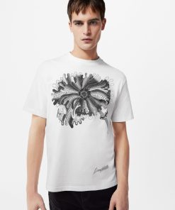 Uomo Louis Vuitton T-Shirt E Polo | Lv X Yk T-Shirt Regular Psychedelic Flower