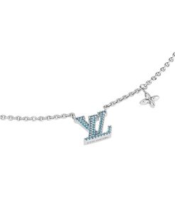 Donna Louis Vuitton Collane E Ciondoli | Collana Lv Iconic Aquamarine