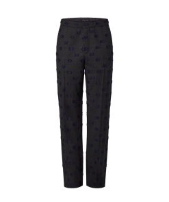 Uomo Louis Vuitton Pantaloni | Pantaloni In Misto Lana Con Coulisse