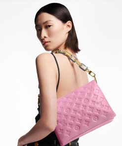 Donna Louis Vuitton Borse Con Catenella E Clutches | Borsa Coussin Pm Rose Bonbon