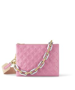 Donna Louis Vuitton Borse Con Catenella E Clutches | Borsa Coussin Pm Rose Bonbon