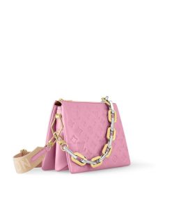 Donna Louis Vuitton Borse Con Catenella E Clutches | Borsa Coussin Pm Rose Bonbon