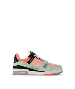 Uomo Louis Vuitton Sneakers | Sneaker Lv Trainer Arancione