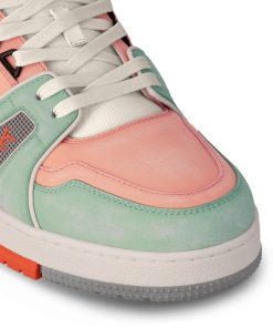 Uomo Louis Vuitton Sneakers | Sneaker Lv Trainer Arancione