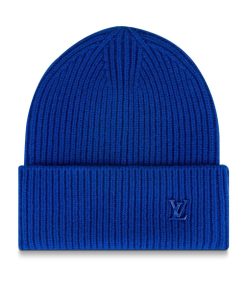 Uomo Louis Vuitton Cappelli E Guanti | Berretto Lv Ahead Blu